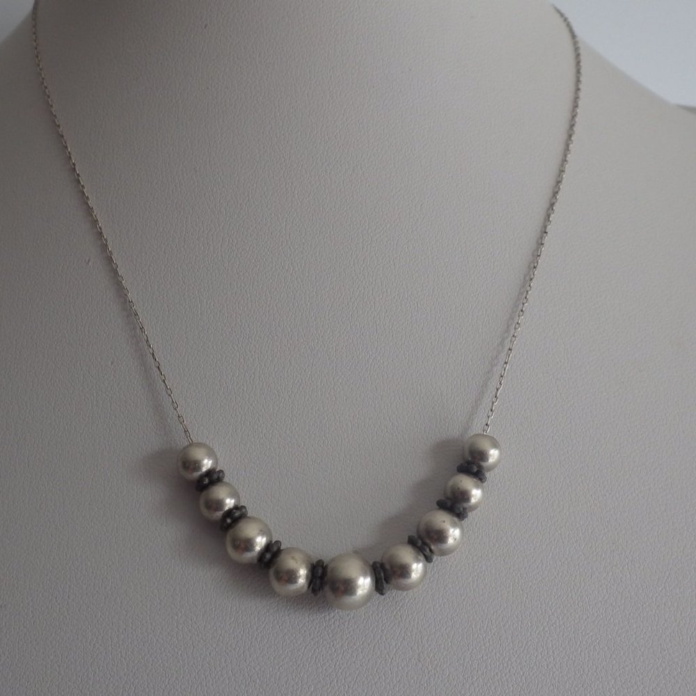 925 Ball Necklace & Chain